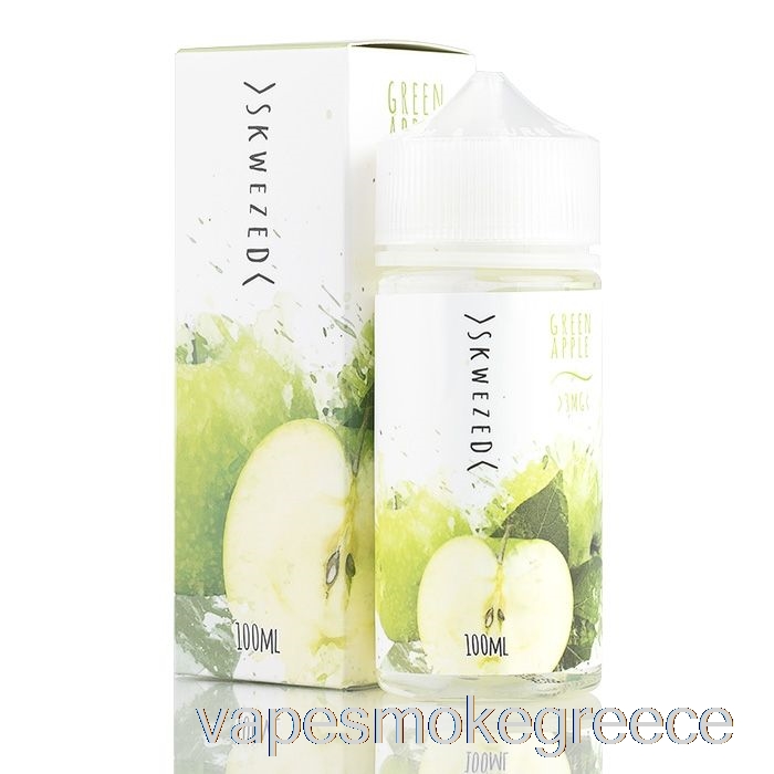 Vape Greece Green Apple - Skwezed E-liquid - 100ml 3mg